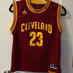 Adidas Cleveland Boys sleeveless NBA jersey